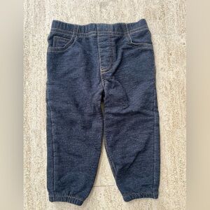 Carter's Dark Blue Jean Joggers for Baby
